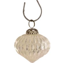 Silver Cut Christmas Hanging